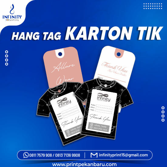 Hangtag Karton Tik A3+