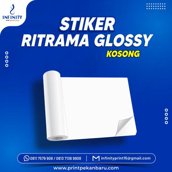 Stiker Ritrama Glossy Kosong