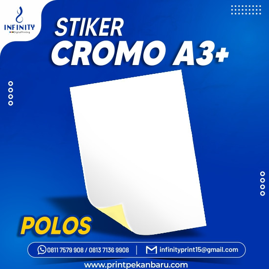 Stiker Kromo A3+ 32,5 x 48,5 cm Kosong
