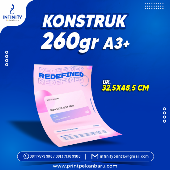 Laser Konstruk 260 gr A3+ 32,5 x 48,5 cm