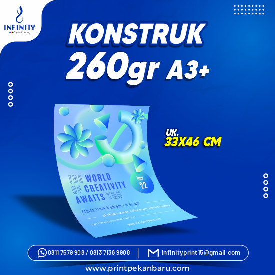 Laser Konstruk 260 gr A3+ 33 x 46 cm