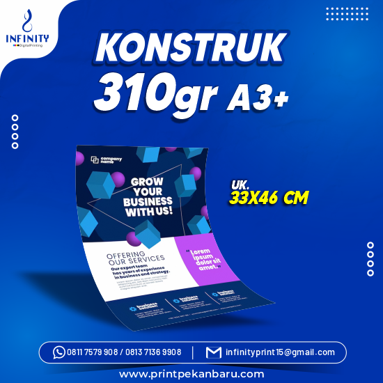 Laser Konstruk 310 gr A3+ 33 x 46 cm 