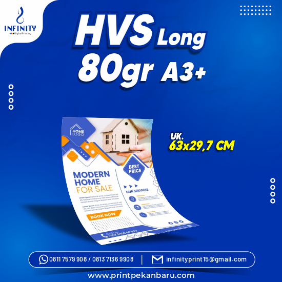 Laser HVS Long 80 gr 63 x 29,7 cm