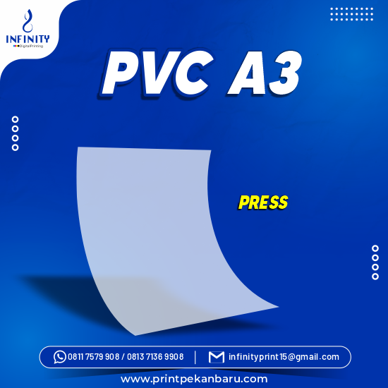 Cetak PVC A3 (Press)