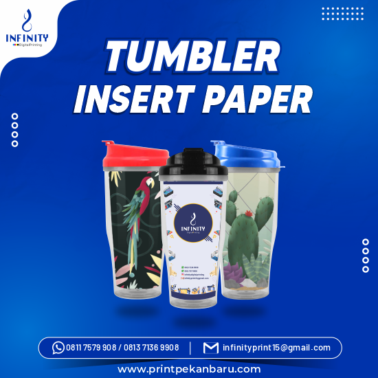 Tumbler Insert Paper | Infinity Digital Printing