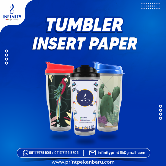 Tumbler Insert Paper
