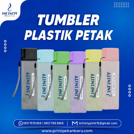 Tumbler Plastik Petak