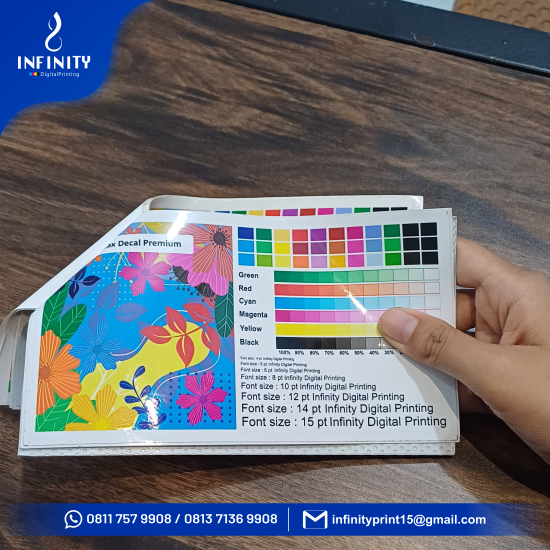 Stiker Maxdecal Premium Glossy Hires Cetak Aja
