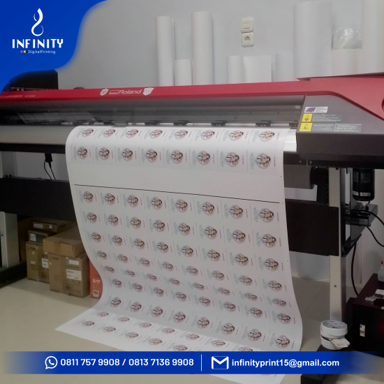 Stiker Ritrama Doff Hires Cetak Aja Infinity Digital Printing