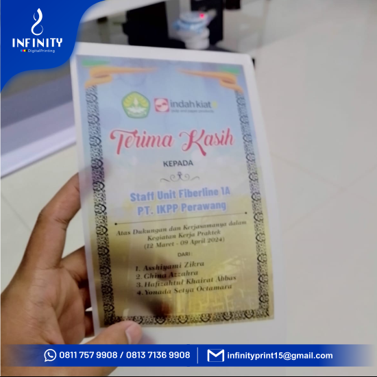 Isi Plakat PVC