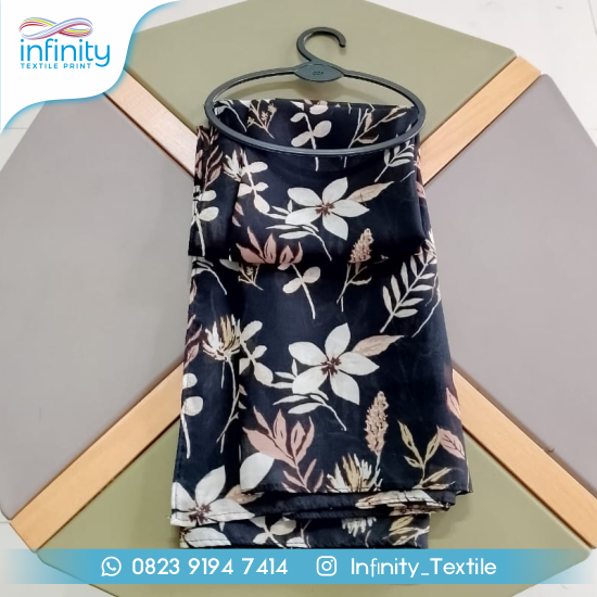 Hijab Fullprinting Ukuran 70 x 70 cm