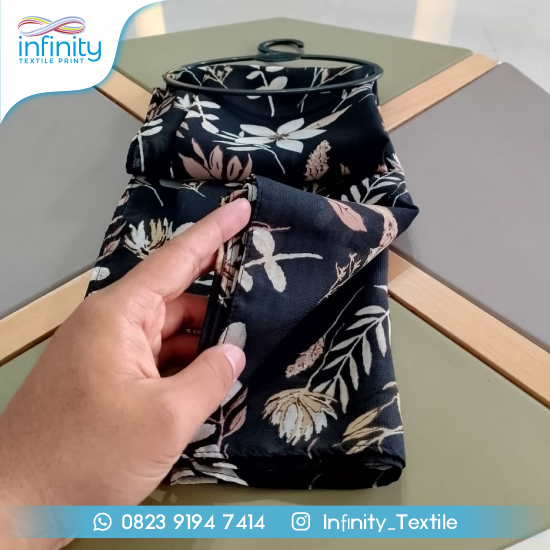 Hijab Fullprinting Ukuran 70 x 70 cm