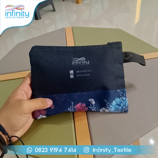 Pouch Fullprinting  uk 27 x 20 cm Besar