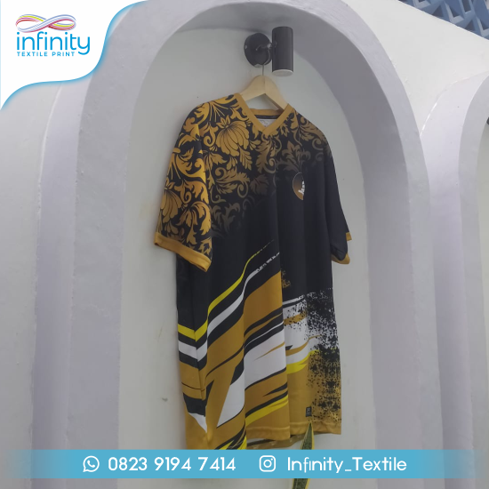 Jersey Fullprint Lengan Pendek (Zubair)