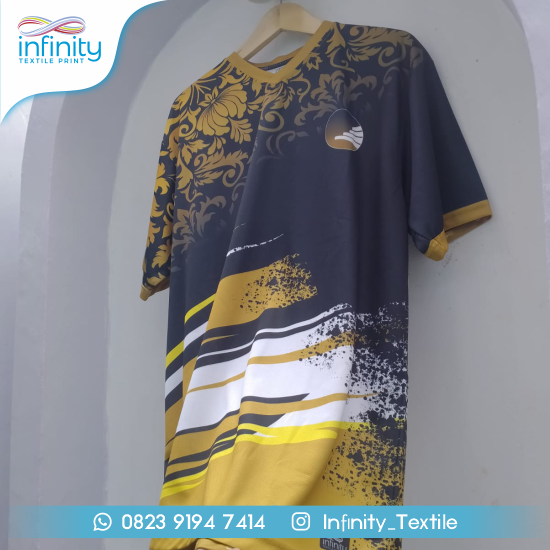 Jersey Fullprint Lengan Pendek (Zubair)
