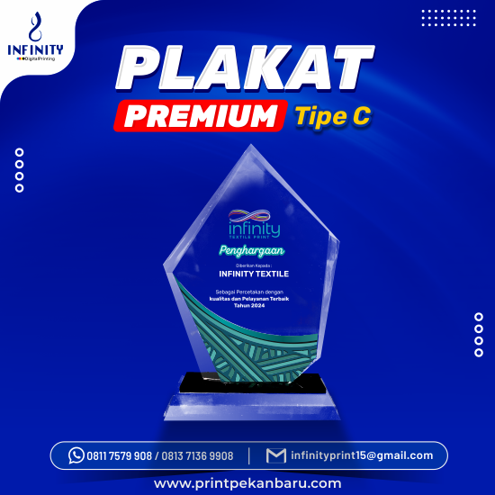 Plakat Akrilik  Premium 15mm  Tipe C